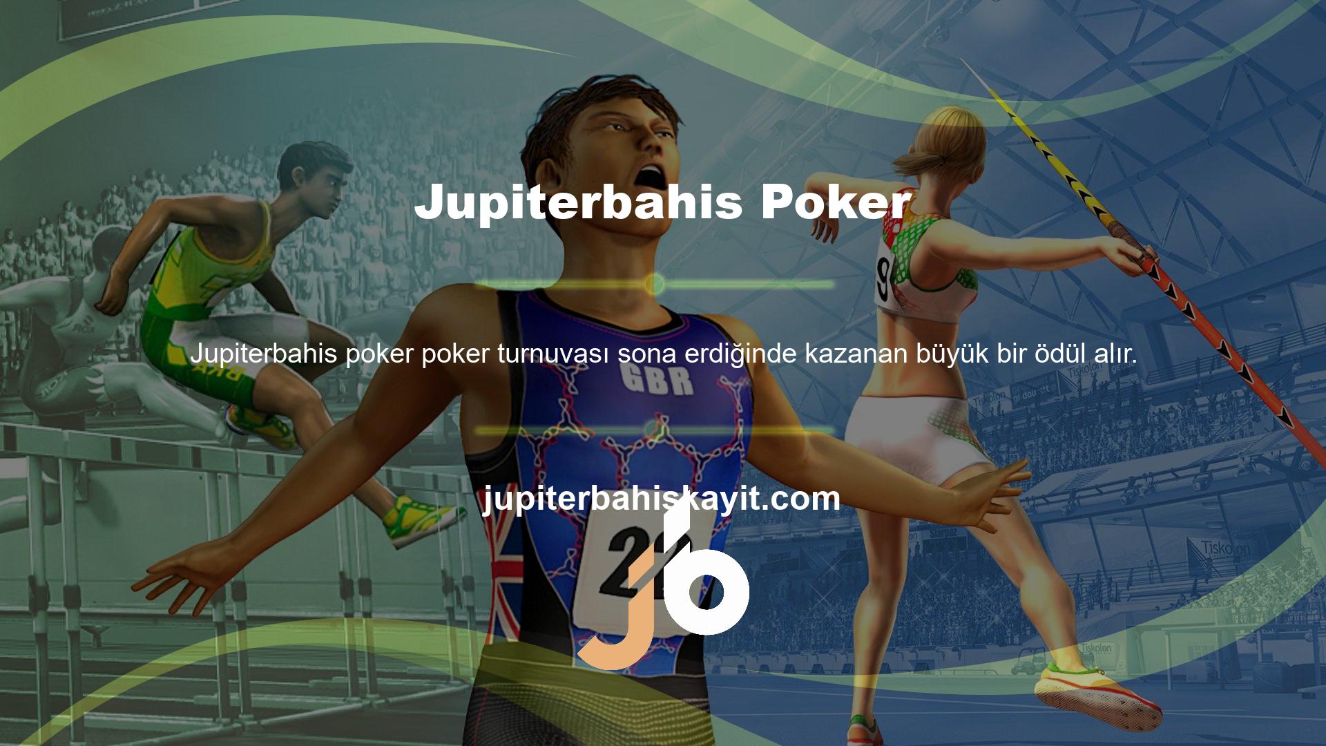 Jupiterbahis bir casino sitesi olduğundan turnuvalar ve buna benzer sürpriz oyunlar sıklıkla düzenlenmektedir