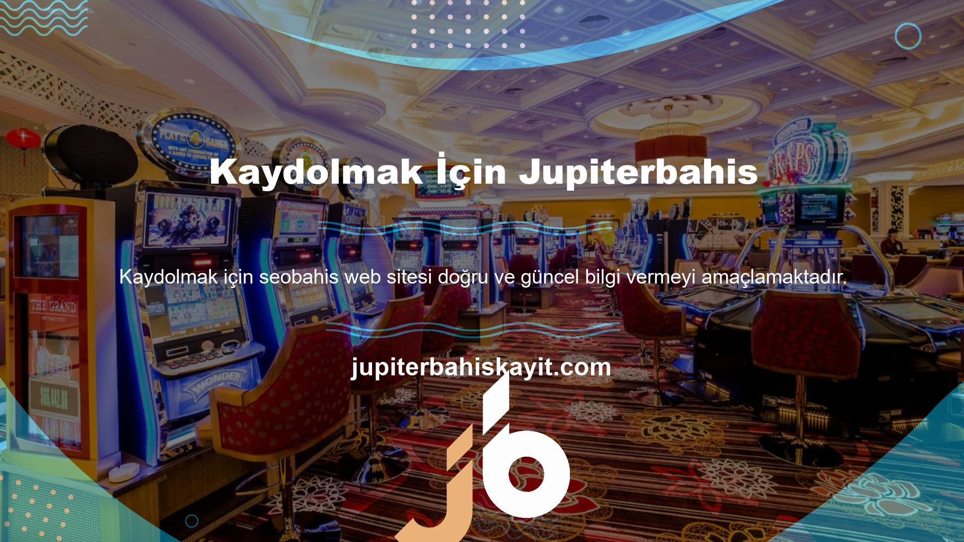 Jupiterbahis adı altında kurulmuş ve diğer yasa dışı ve lisanssız çevrimiçi casinolara yönlendiren birçok web sitesi bulunmaktadır